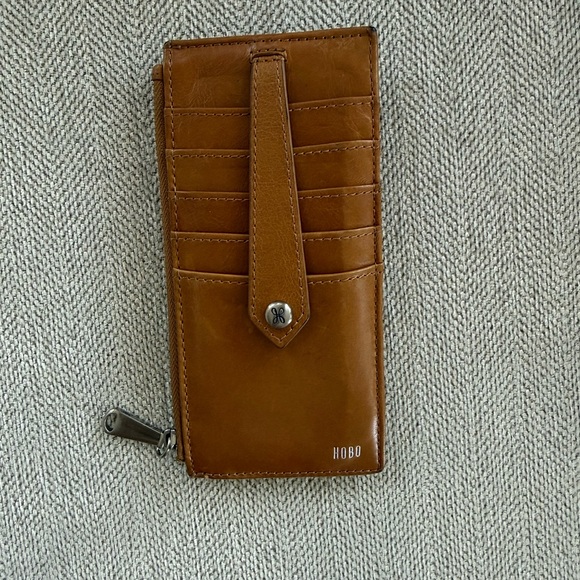 Hobo - Tan Leather Card Holder Wallet - Picture 4 of 5